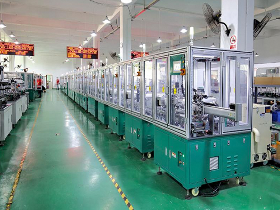 連續(xù)加工裝配生產(chǎn)線+MES系統(tǒng)